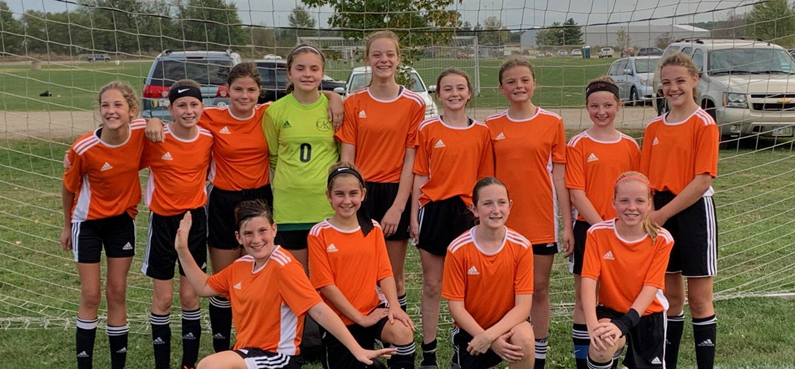 U13 Girls Runner's Up at Ohio Travel Cup